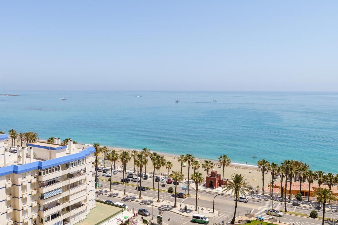 Amazing Views Beachfront Apartment With Swimming Pool ベナルマデナ エクステリア 写真